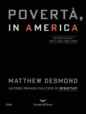 cover image of Povertà, in America
